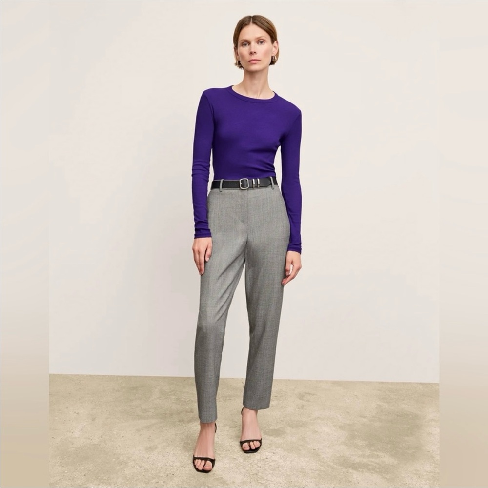 M.M. LaFleur Mejia Sharkskin Pants